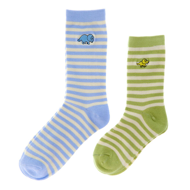 Daddy & Me Dinosaur Socks - 2 Pairs