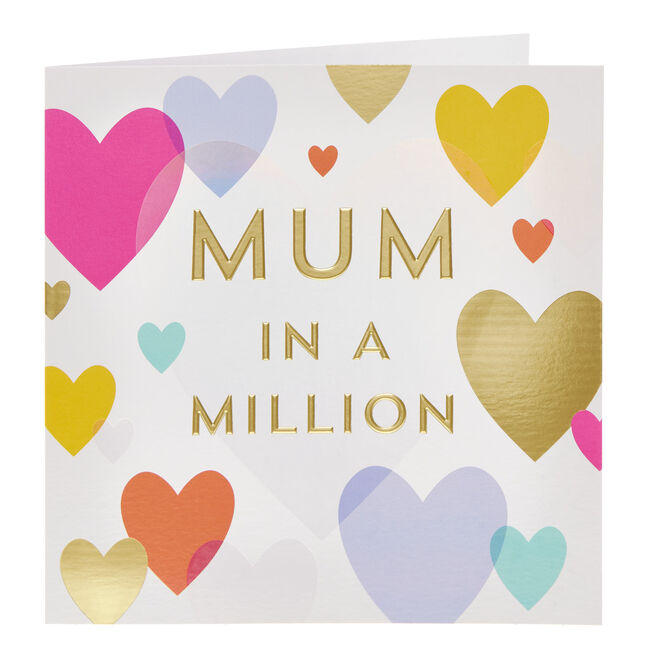 Mum In a Million Mother's Day Card