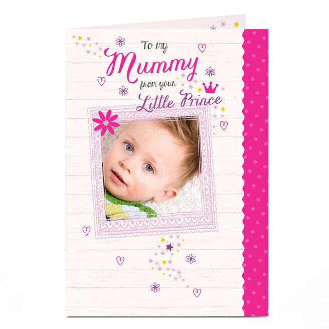 Photo Card - Mummy's Little Prince