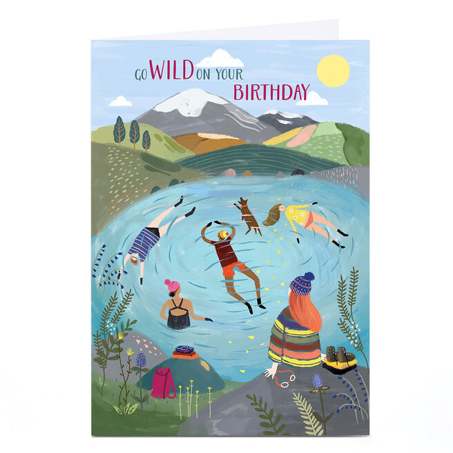 Personalised Birthday Card - Go Wild