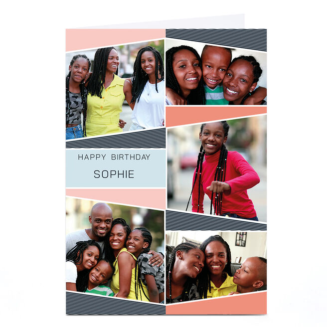 Personalised Photo Card - Collage