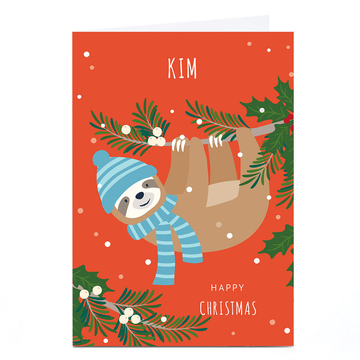 Slothy christmas best sale