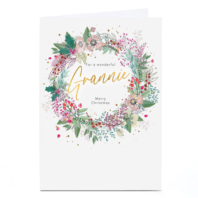 Christmas Card - A Wonderful Grannie