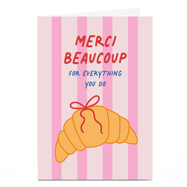 Mother's Day Card - Merci Beaucoup 