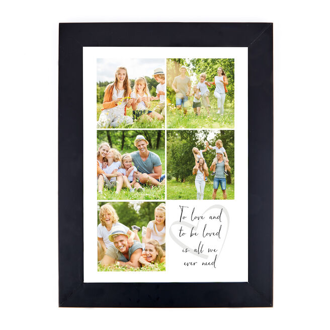 Personalised Photo Print - To Love and To Be Loved