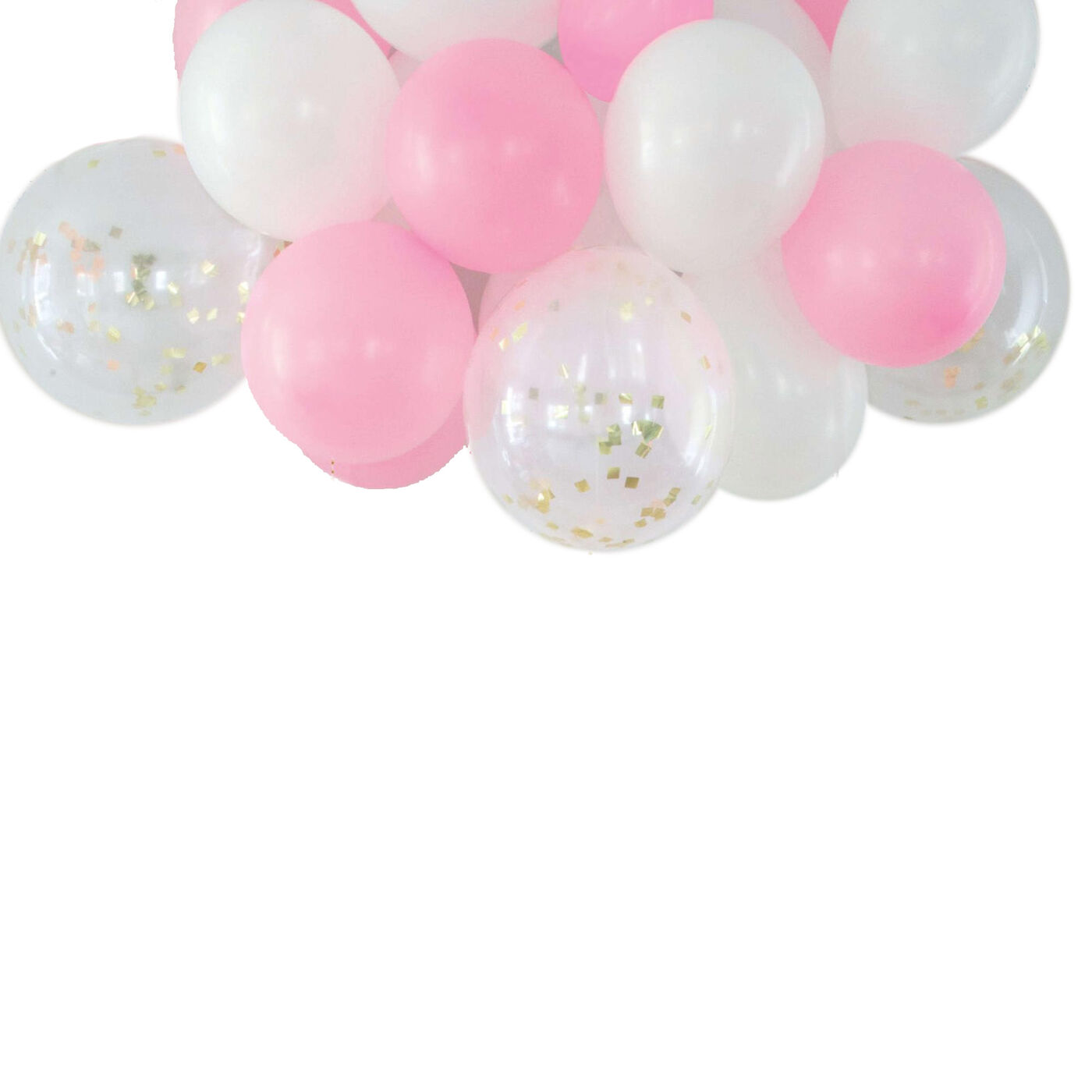 Buy Pink Gingham 1st Birthday Party Accessories Bundle - 20 Pieces for ...