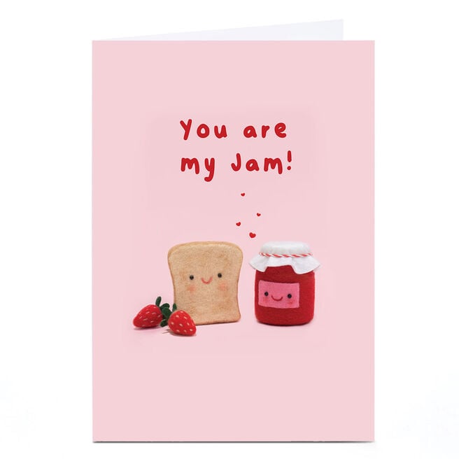 Lemon and Sugar Valentine's Day Card - You Are My Jam
