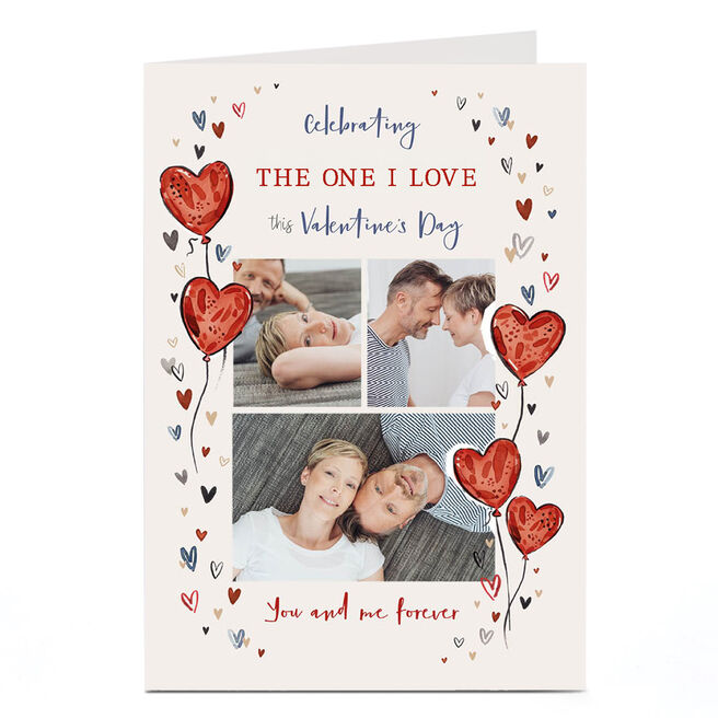 Personalised Valentine's Day Card - You and Me Forever, One I Love