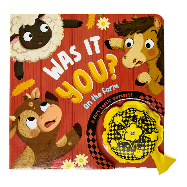 Was It You? On The Farm Interactive Book