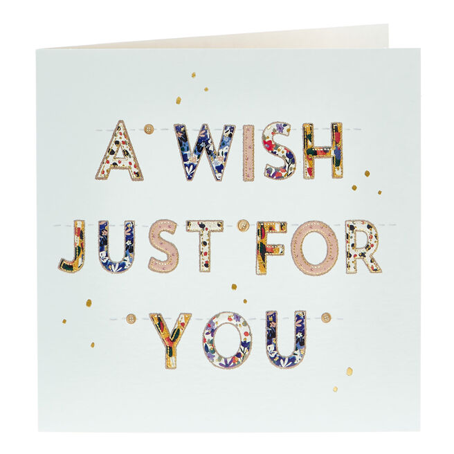 Birthday Card - A Wish Just For You