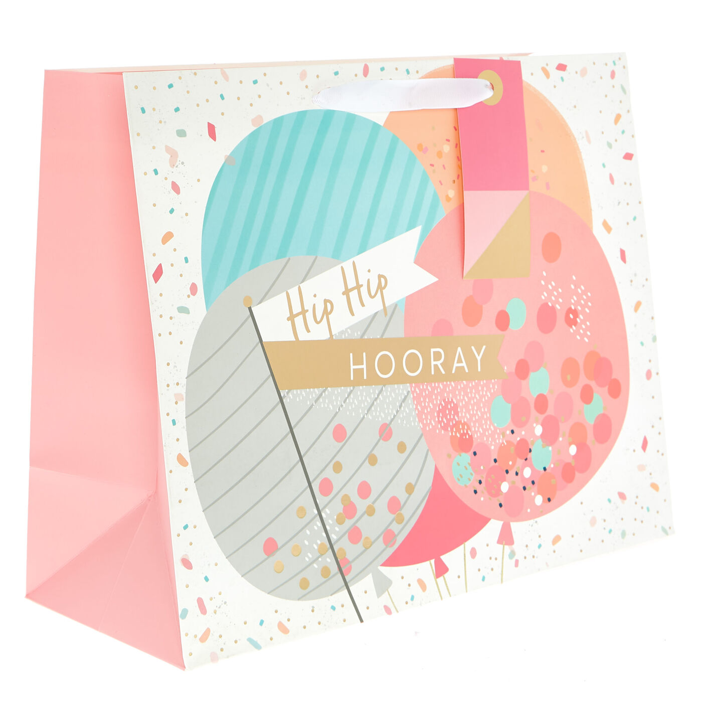 Buy Large Landscape Gift Bag Hip Hip Hooray for GBP 1.49 Card