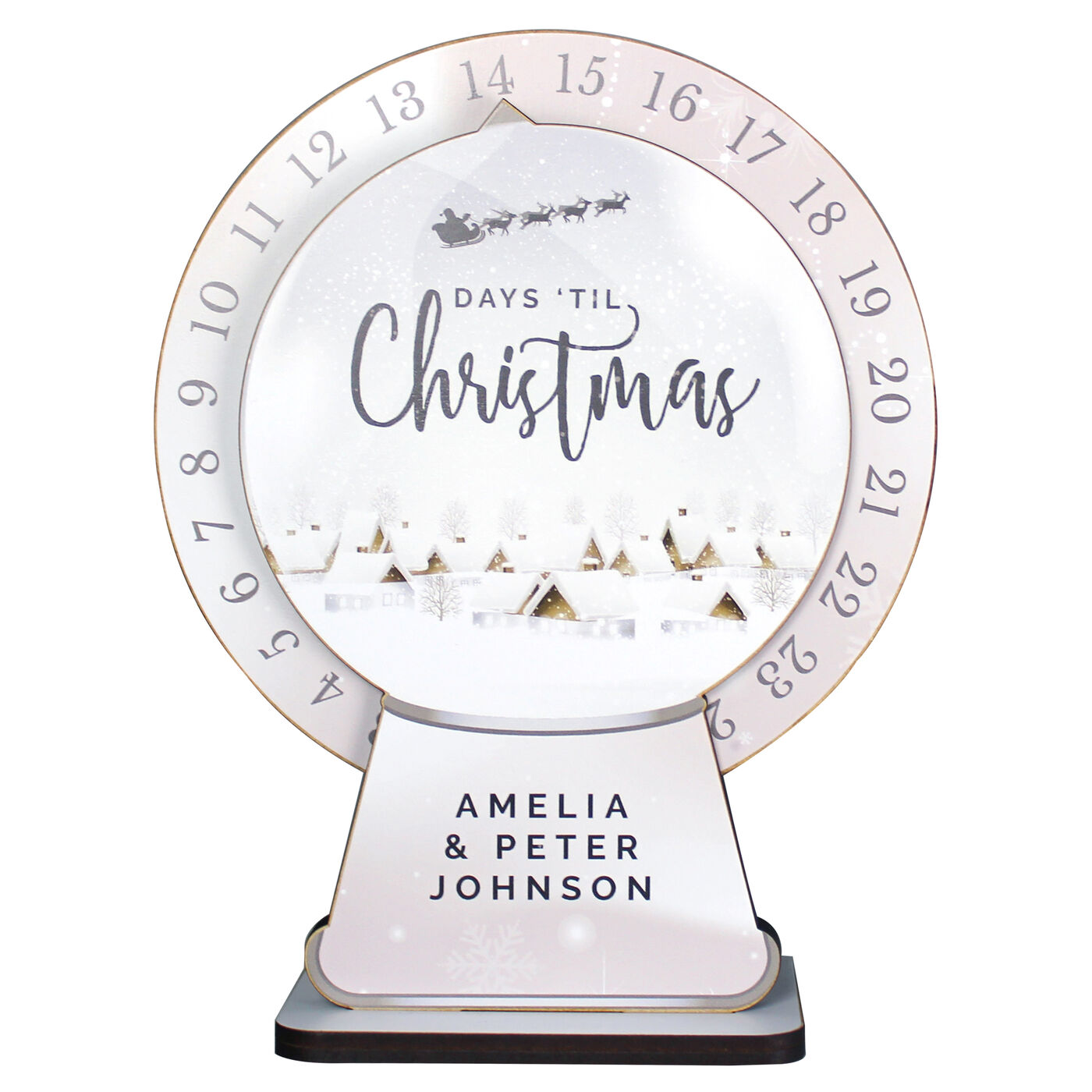 Buy Personalised Make Your Own Christmas Advent Countdown Kit for GBP