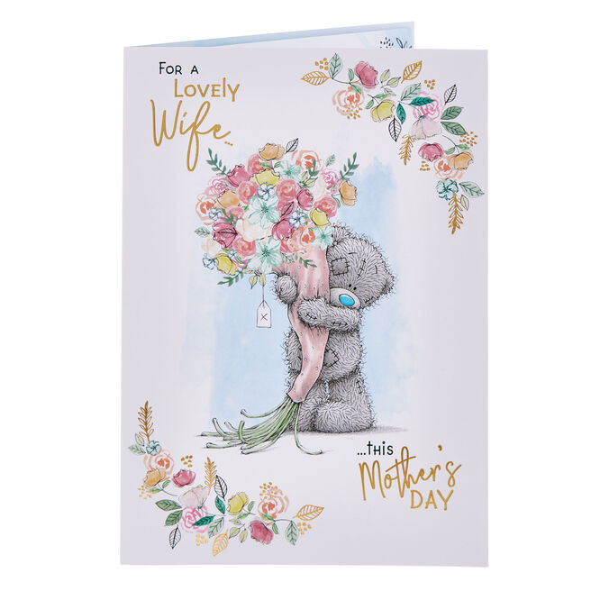 Wife Me To You Tatty Teddy Mother's Day Card