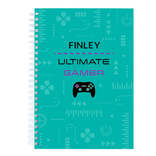 Personalised Notebook - Ultimate Gamer