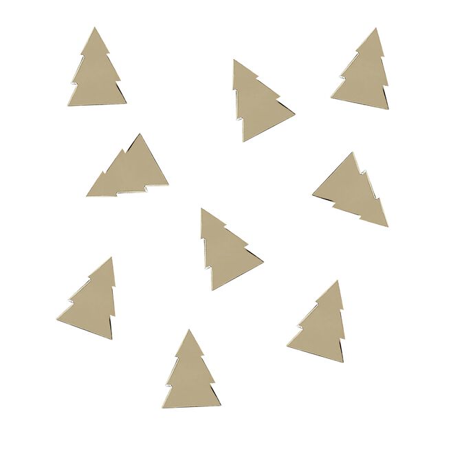 Gold Christmas Tree Table Scatter