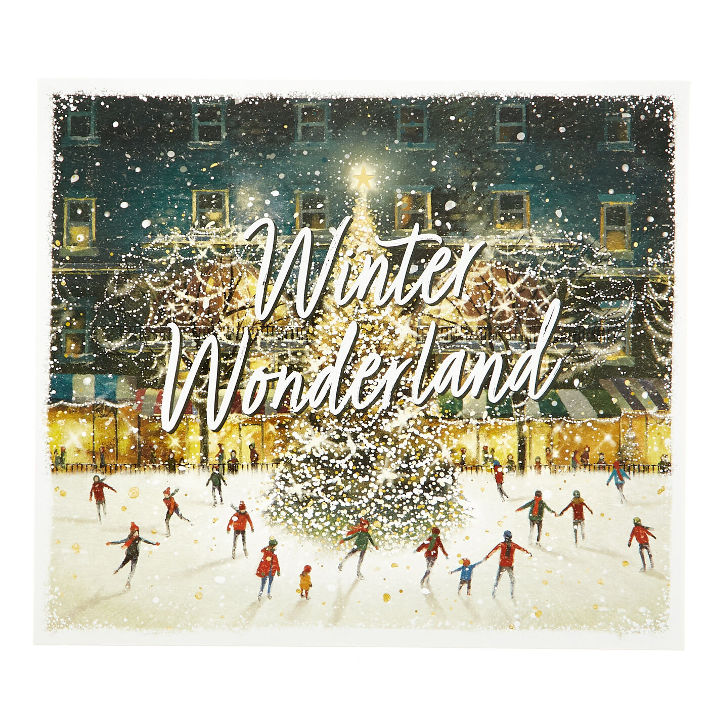 Buy 12 Deluxe Charity Boxed Christmas Cards - Winter Wonderland (2 ...