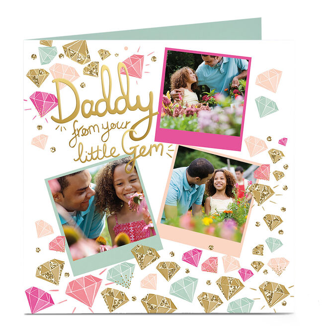 Photo Card - Daddy From Your Little Gem
