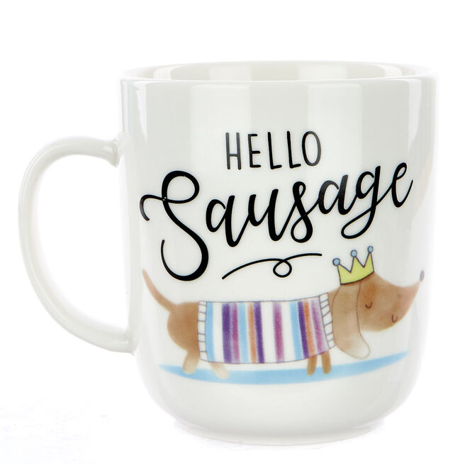 Hello Sausage Dog Mug