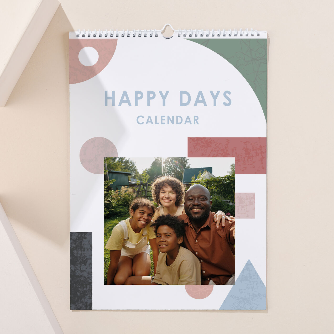 Buy Photo Upload Colourful Block Calendar for GBP 9.99 | Card Factory UK
