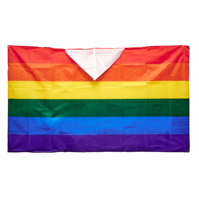 Rainbow Pride Cape With Hood 
