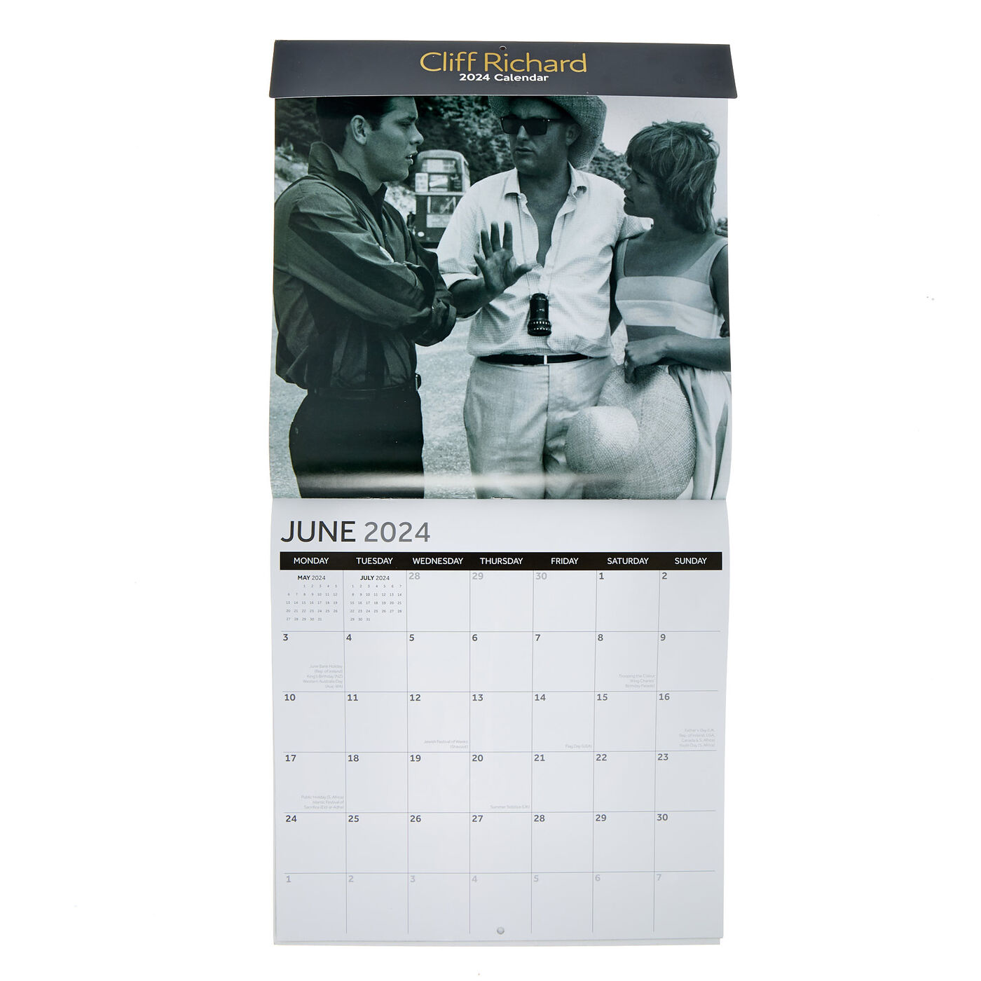Buy Cliff Richard 2024 Square Calendar for GBP 3.99 Card Factory UK