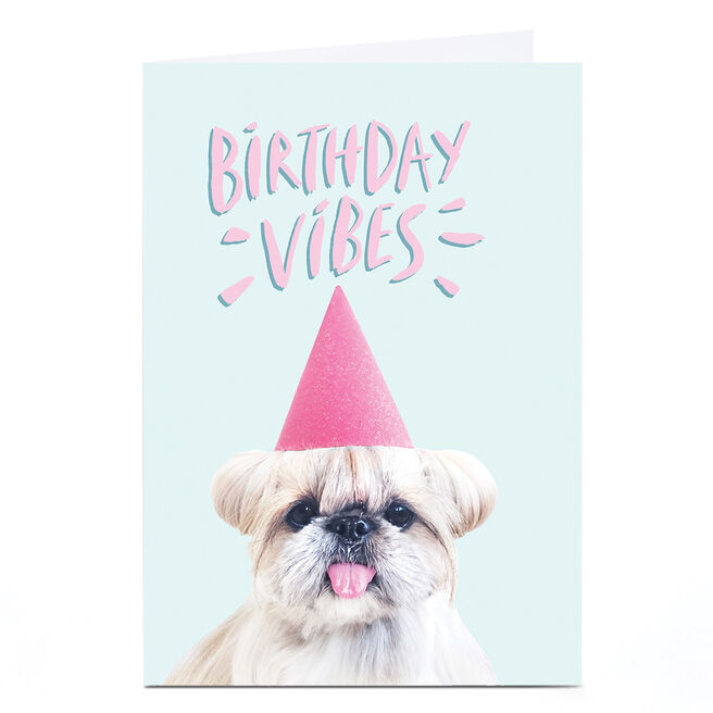 Personalised Jolly Awesome Birthday Card - Bithday Vibes 