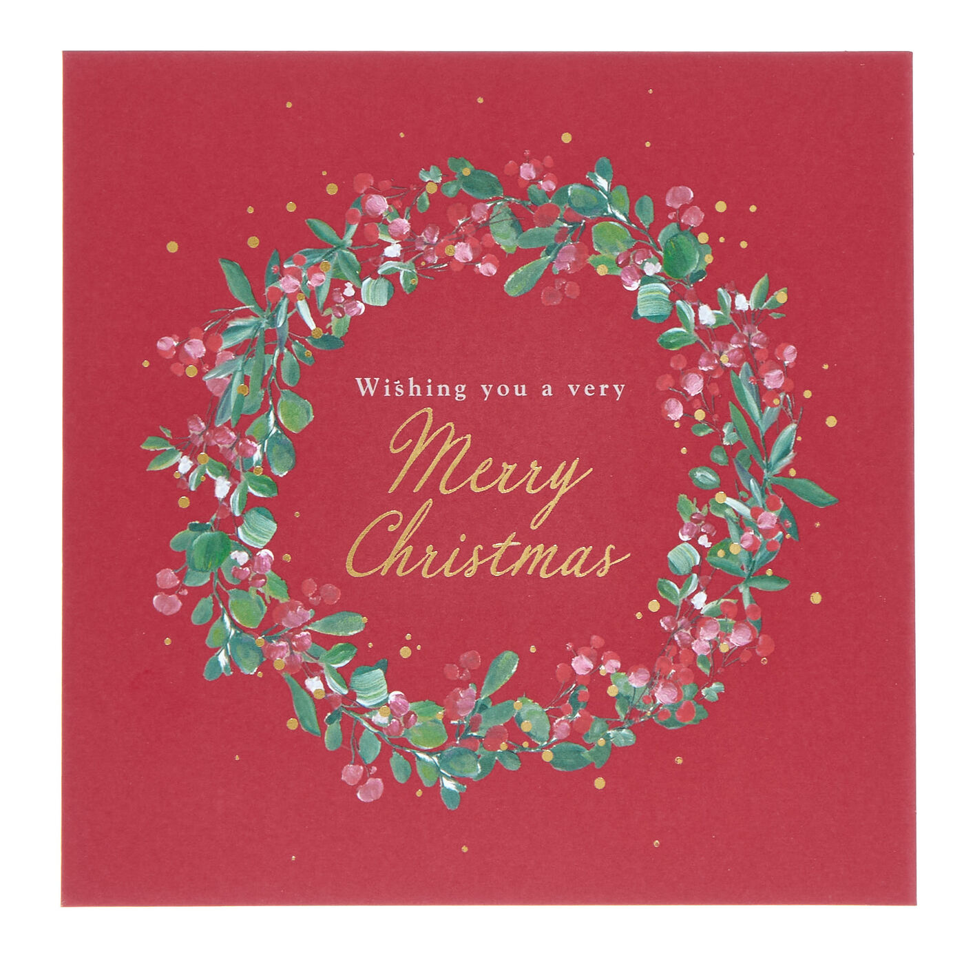 Buy 16 Charity Christmas Cards Tree & Wreath (2 Designs) for GBP 1.99 Card Factory UK