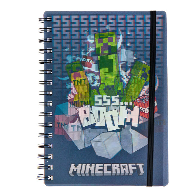 Minecraft Lenticular A5 Notebook