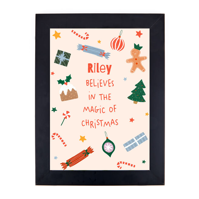 Personalised Christmas Print - Kids Magic of Christmas