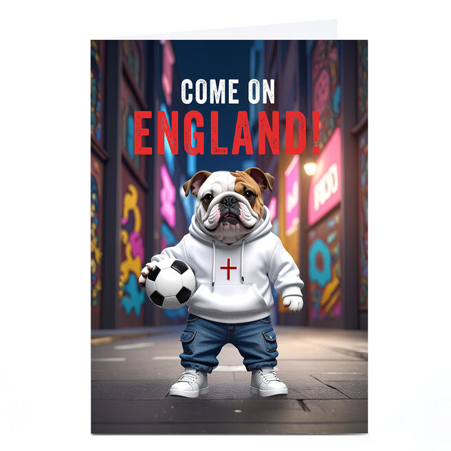 World Cup Card - Come on England