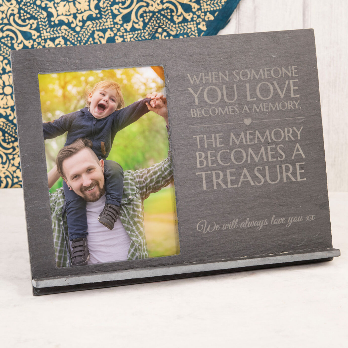 Heart Photo Slate – Snapshot Keepsakes
