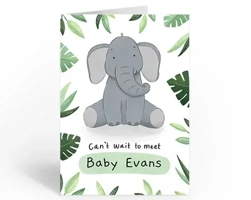 new baby card new baby card