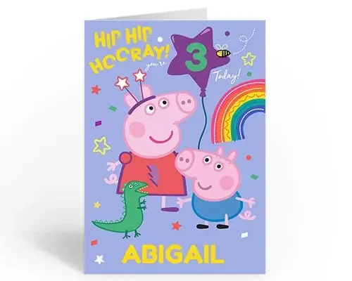Kids birthday card Kids birthday card
