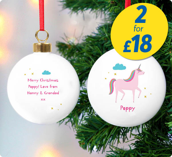 Baubles 2 for £18