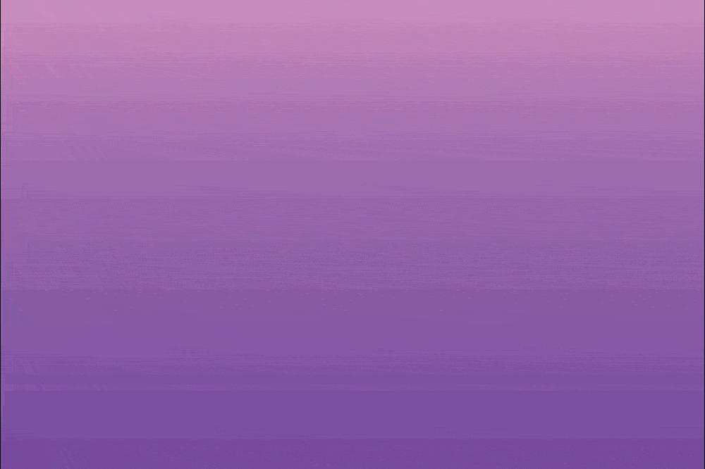 A wide animated banner with a purple and pink gradient background, featuring floating Mother’s Day gift items such as mugs, cards, candles, cushions and keepsakes.