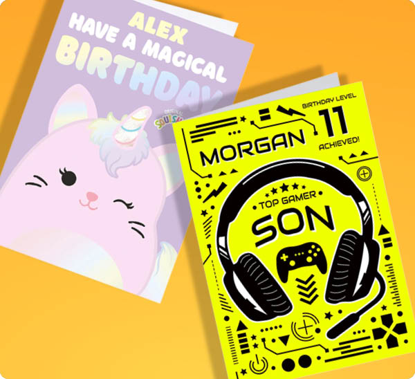Birthday cards for kids