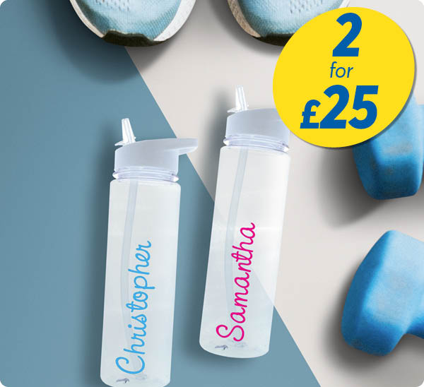 Water bottles 2 for £25