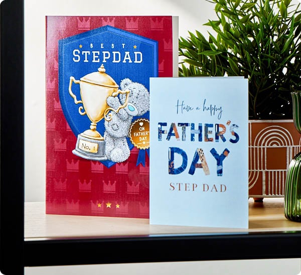 Stepdad Father's Day cards