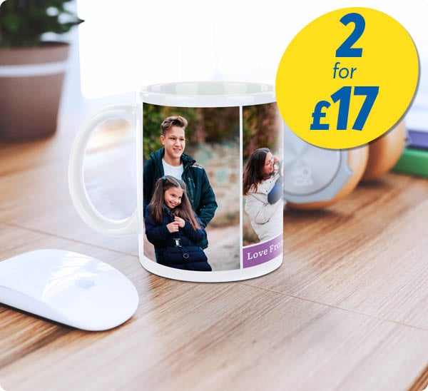 Mugs 2 for £17