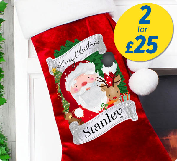 Christmas stockings 2 for £24