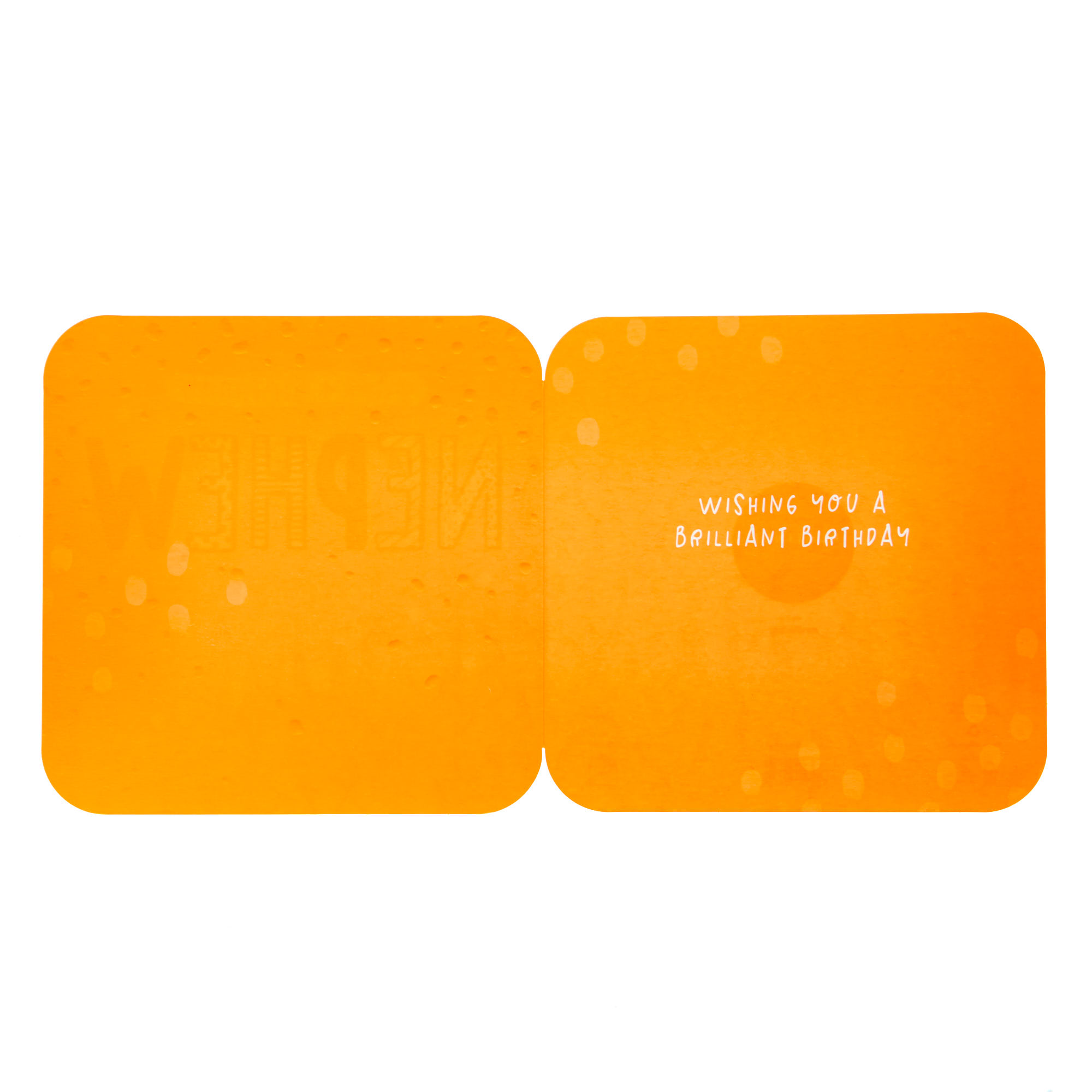 Nephew All About You Orange & Blue Birthday Card