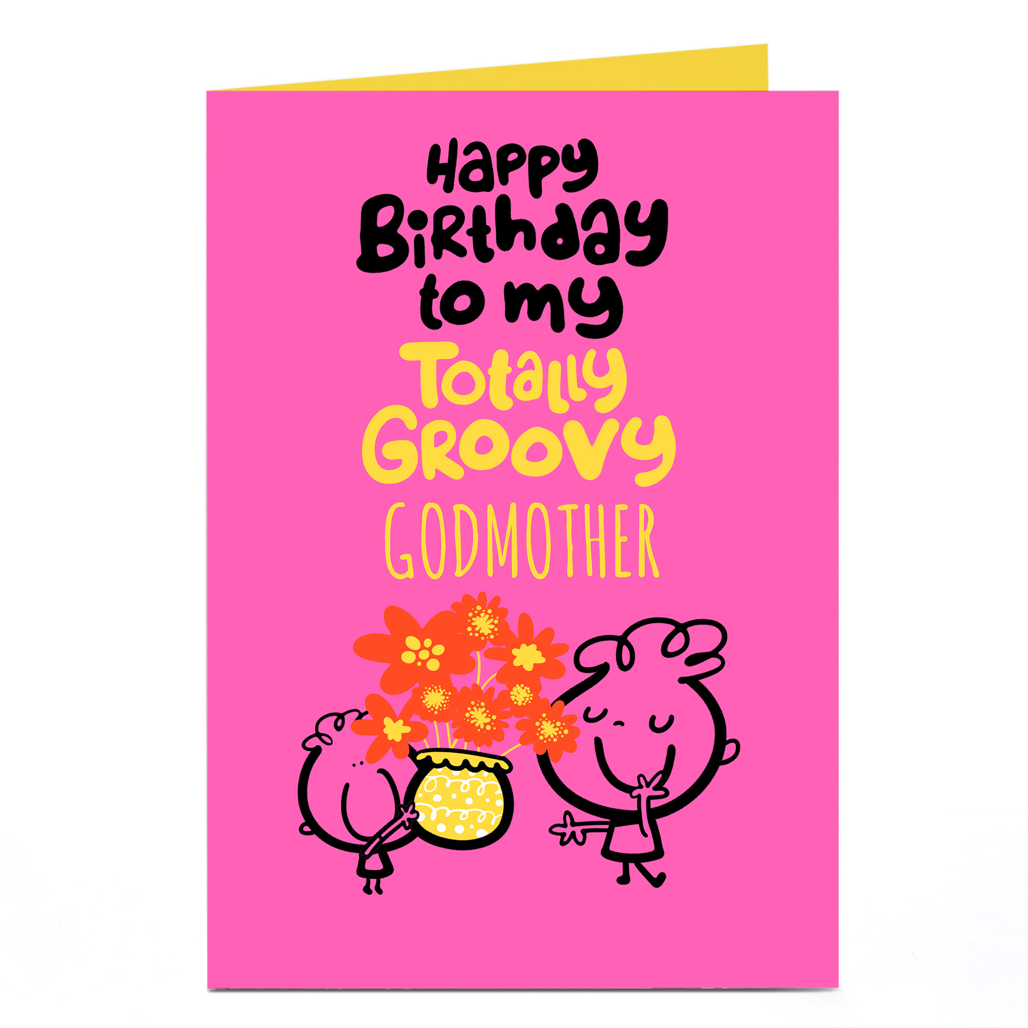 Personalised Fruitloops Birthday Card - Totally Groovy