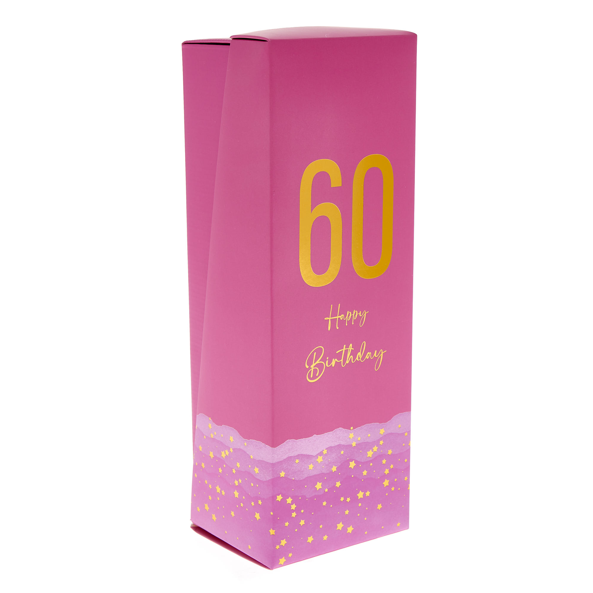 60th Birthday Gold Stars Champagne Flute