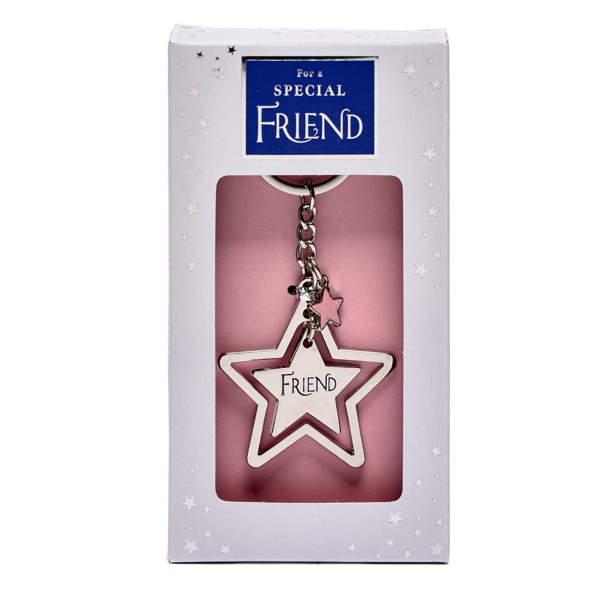 For A Special Friend Star Keyring