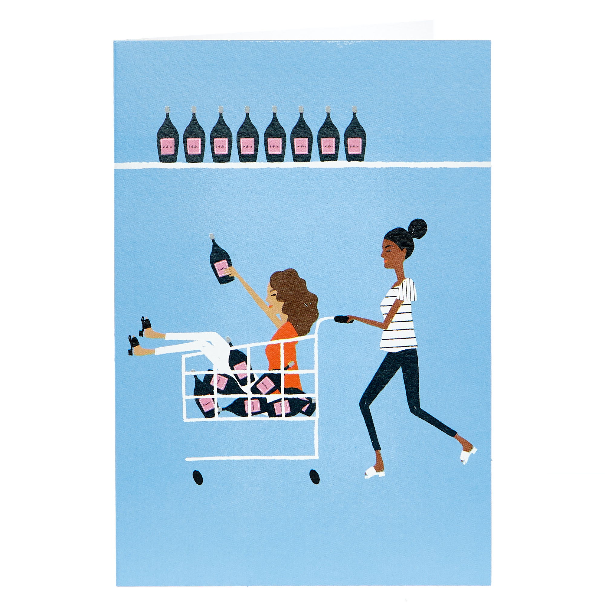 Any Occasion Card - Shopping Trolley Fun