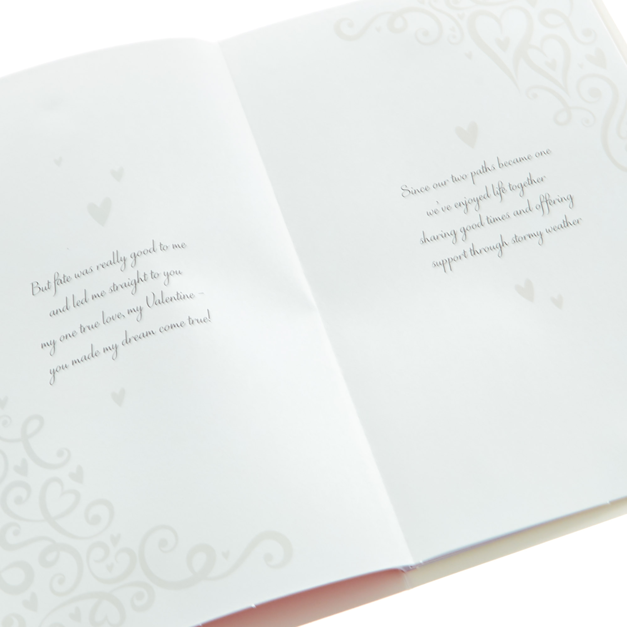 Valentine's Day Card - The One I Love Red & Gold