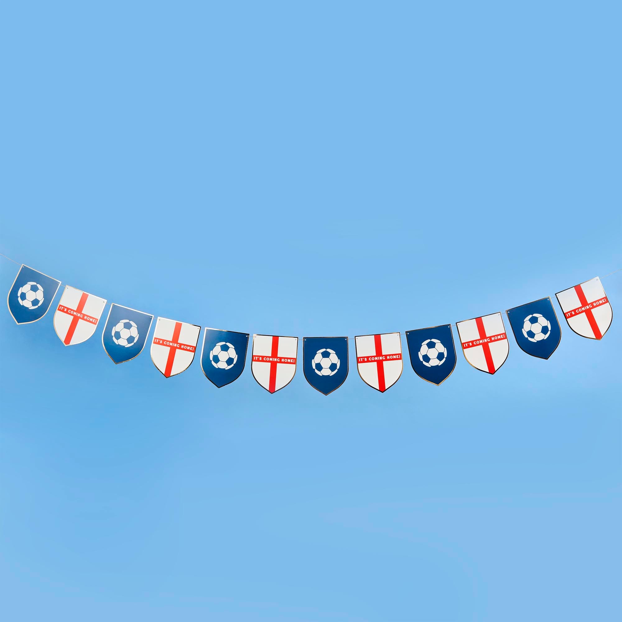 Come On England Card Flag Bunting