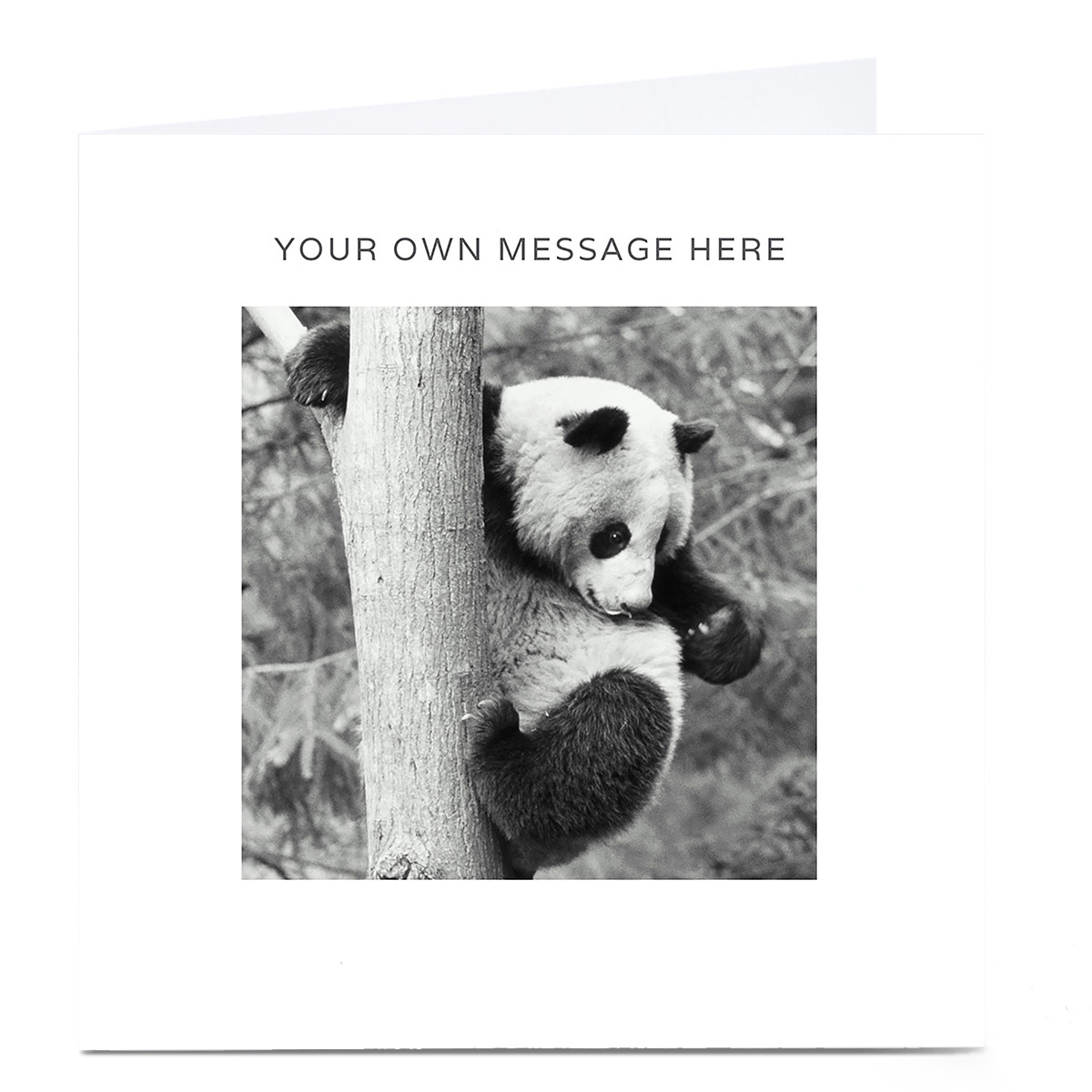 Personalised Card - Panda
