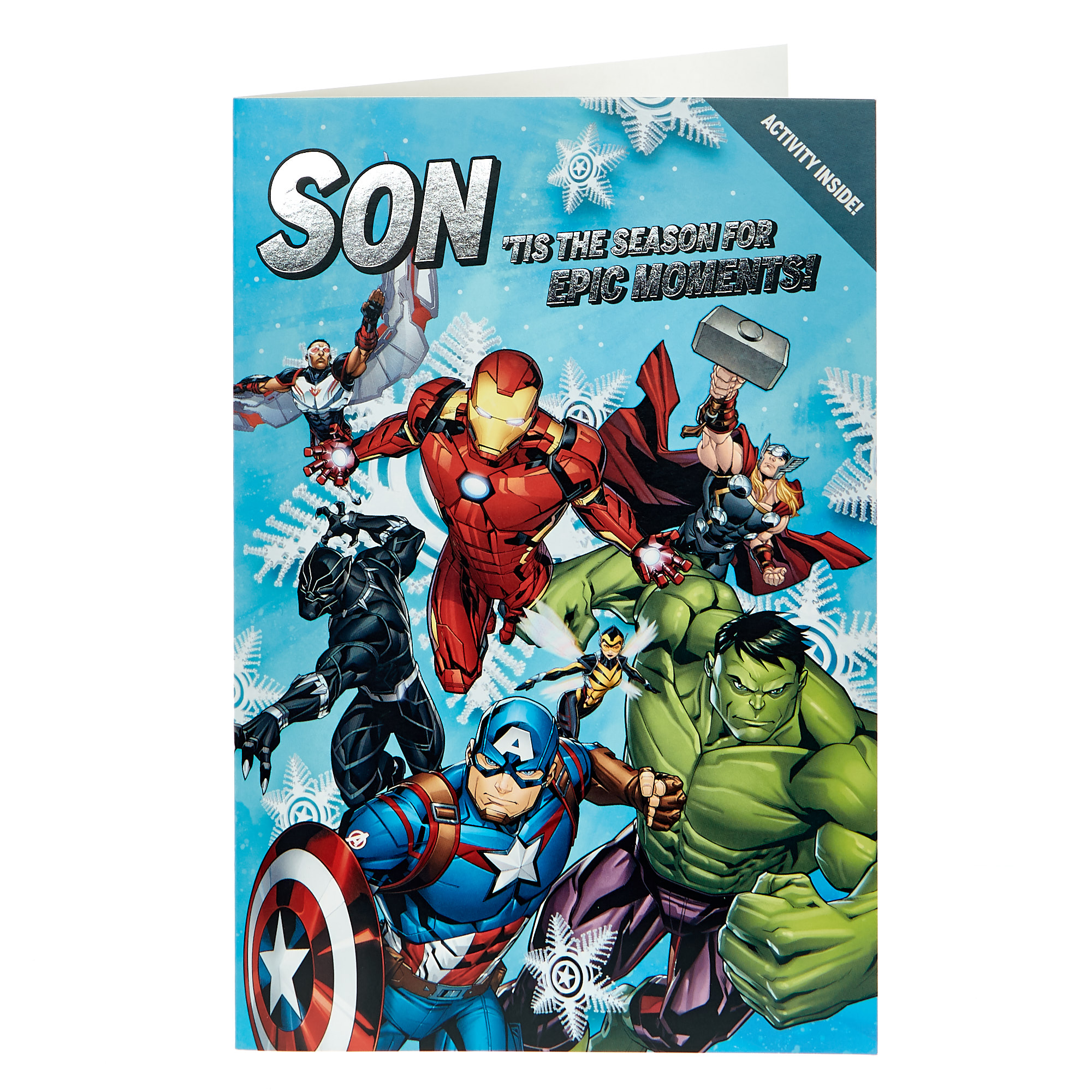 Marvel Avengers Christmas Card - Son