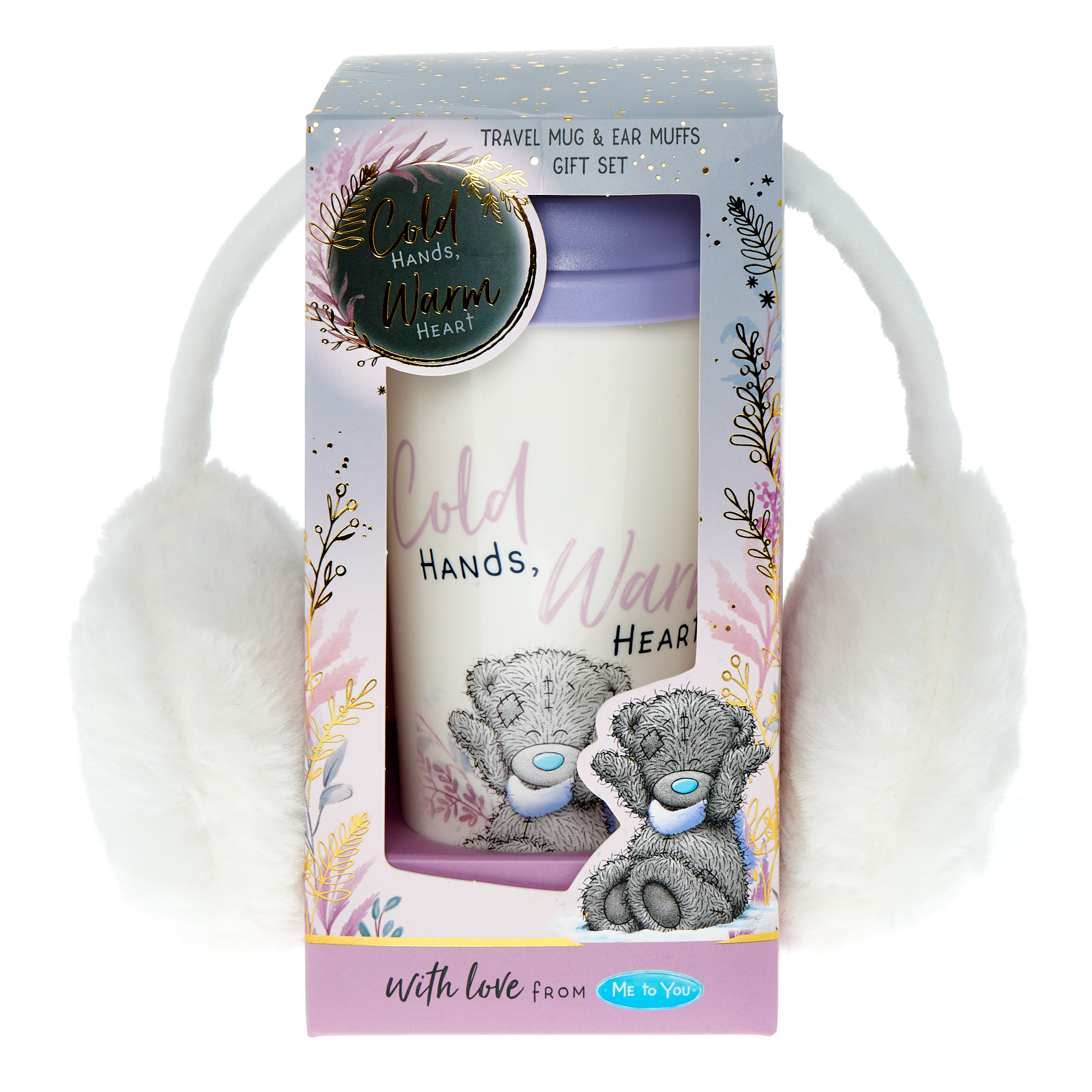 Me To You Tatty Teddy Travel Mug & Ear Muffs Gift Set